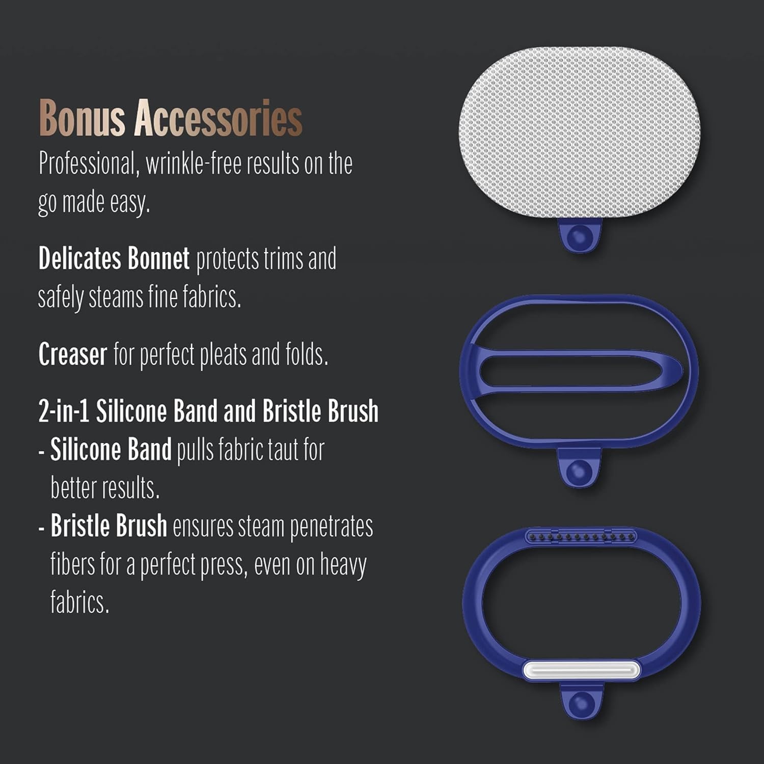 image:imageConair 2in1 Handheld Steamer and Iron for Clothes Turbo ExtremeSteam 1875W Garment Steamer and Clothing IronBlack Blue Versatile vertical or horizontal steam iron with smart sensor and 4 steam levels Blue Model GS108One Size Pack of 2
