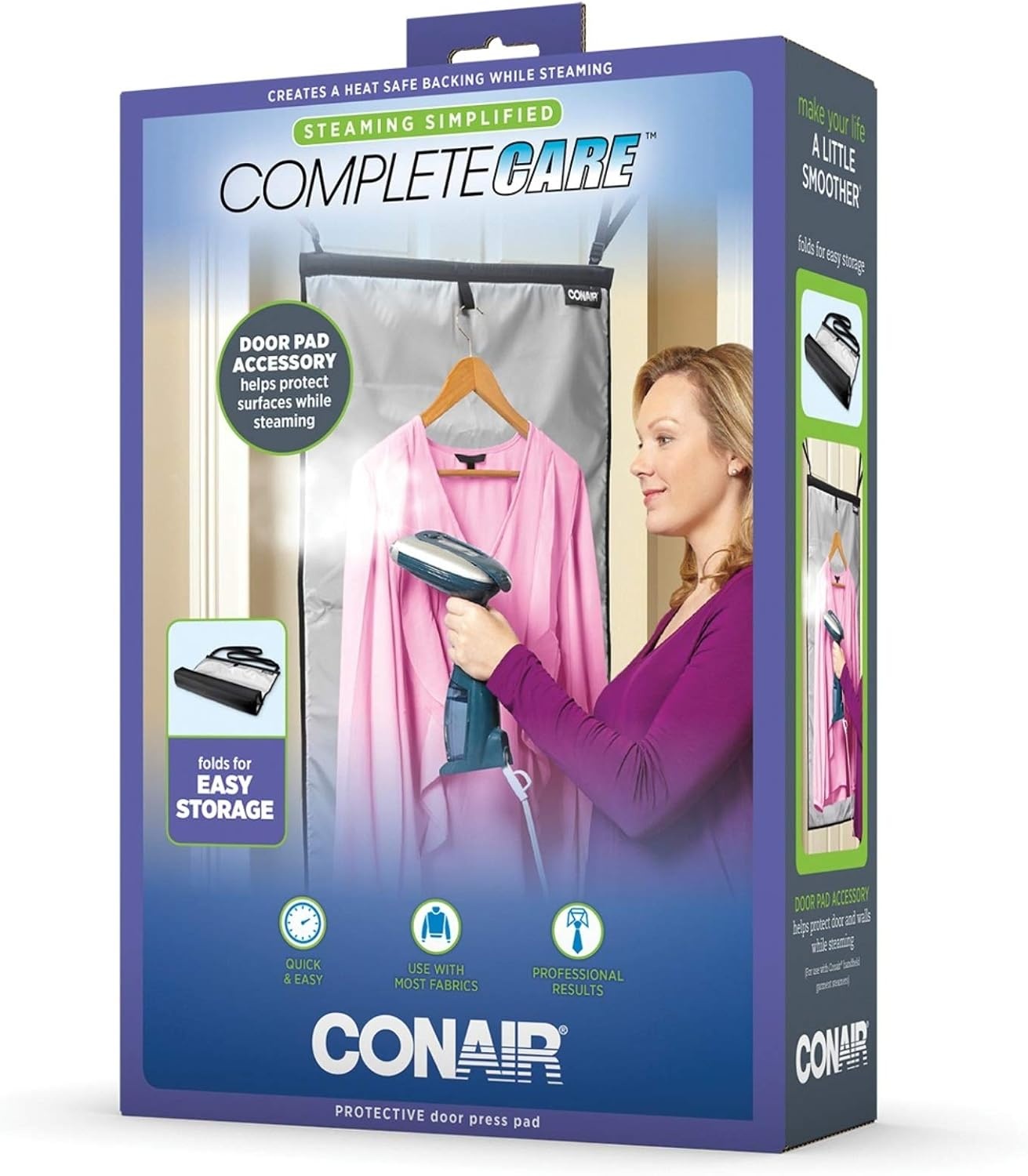 image:imageConair Complete Care Protective Door Press Pad Helps Protect Surfaces While Garment Steaming
