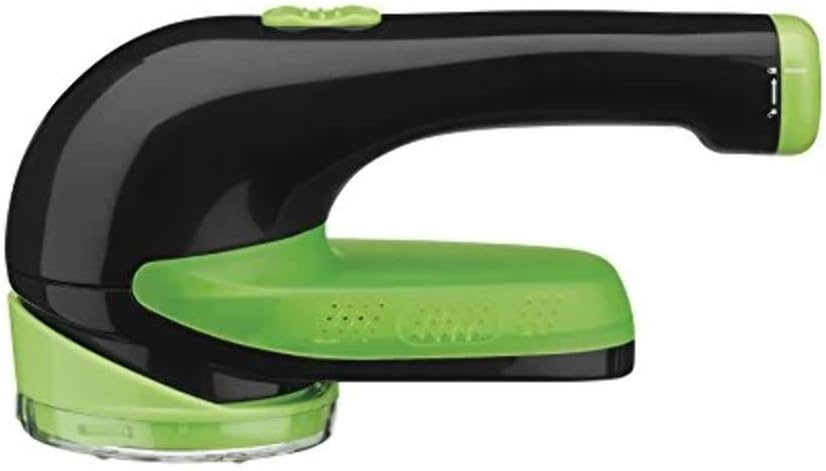 image:imageConair Fabric Defuzzer Shaver Battery Operated Black Lime GreenBlack Lime Green