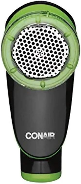 image:imageConair Fabric Defuzzer Shaver Battery Operated Black Lime GreenBlack Lime Green