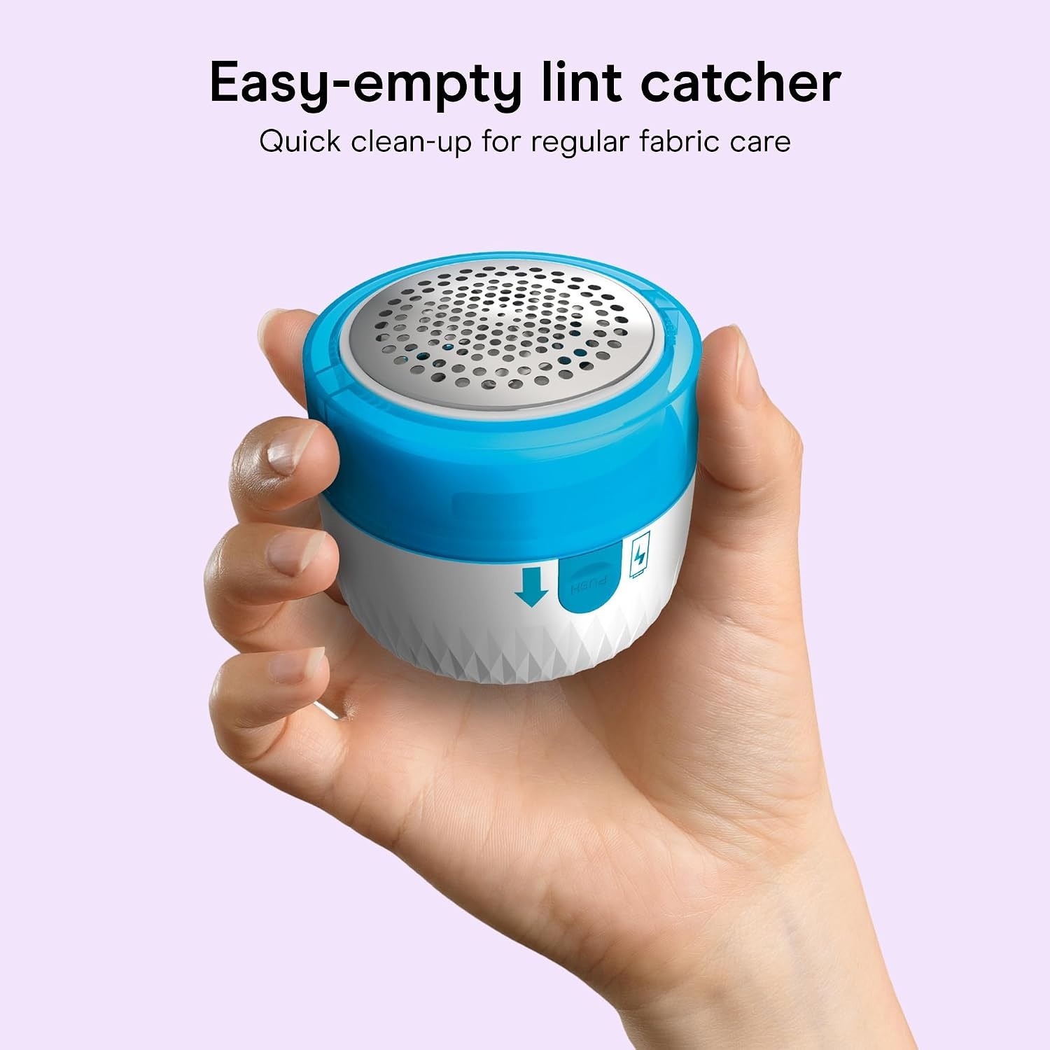 image:imageConair Fabric Shaver Lint Remover ExtraLarge 225in Shaving Surface Depills Fabric for All Fabrics BlueWhite CLS8