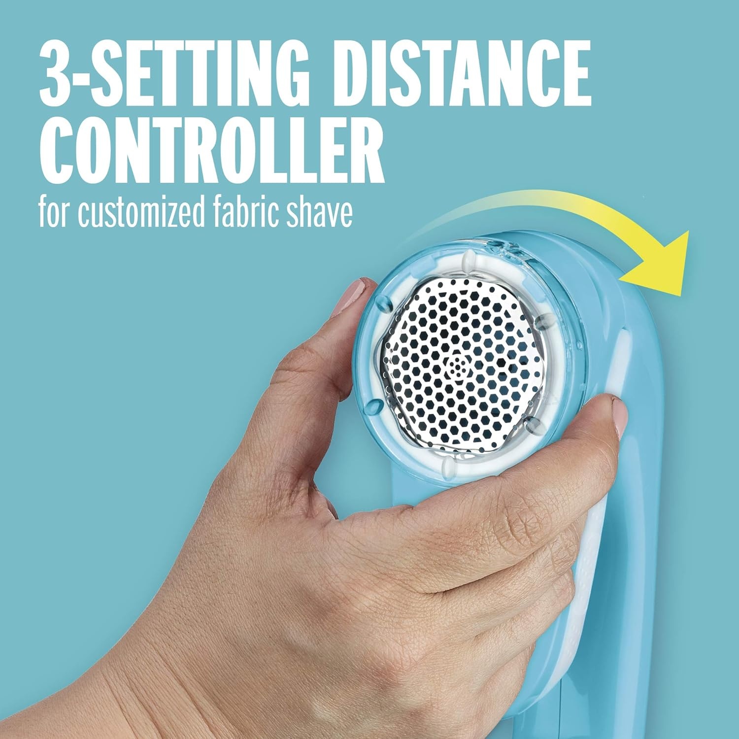 image:imageConair Fabric Shaver and Lint Remover Battery Operated Portable Fabric Shaver Blue
