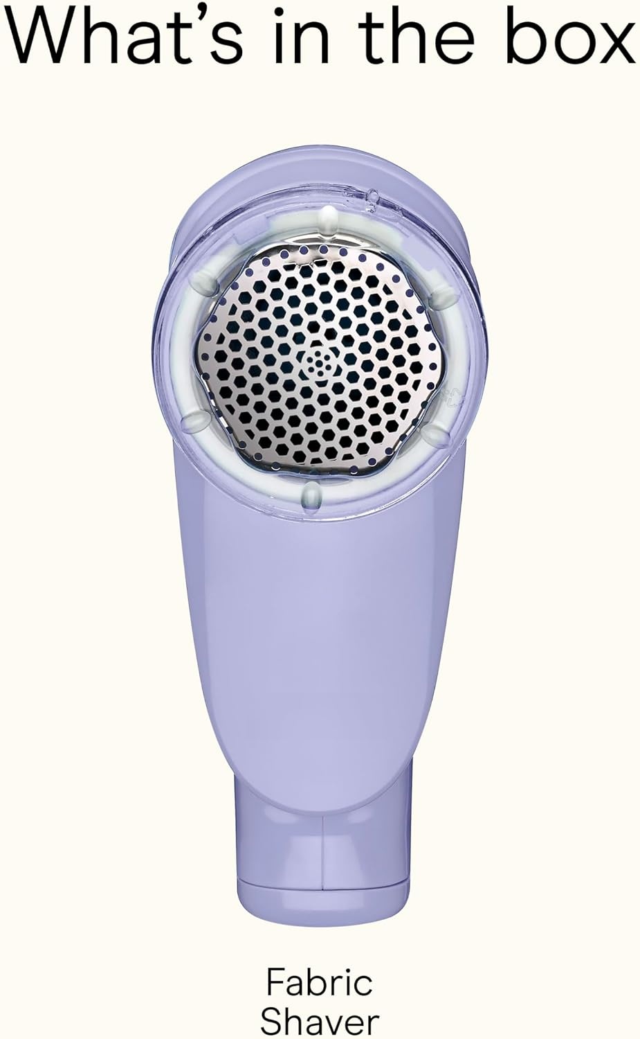 image:imageConair Fabric Shaver and Lint Remover Battery Operated Portable Fabric Shaver LavenderLavender