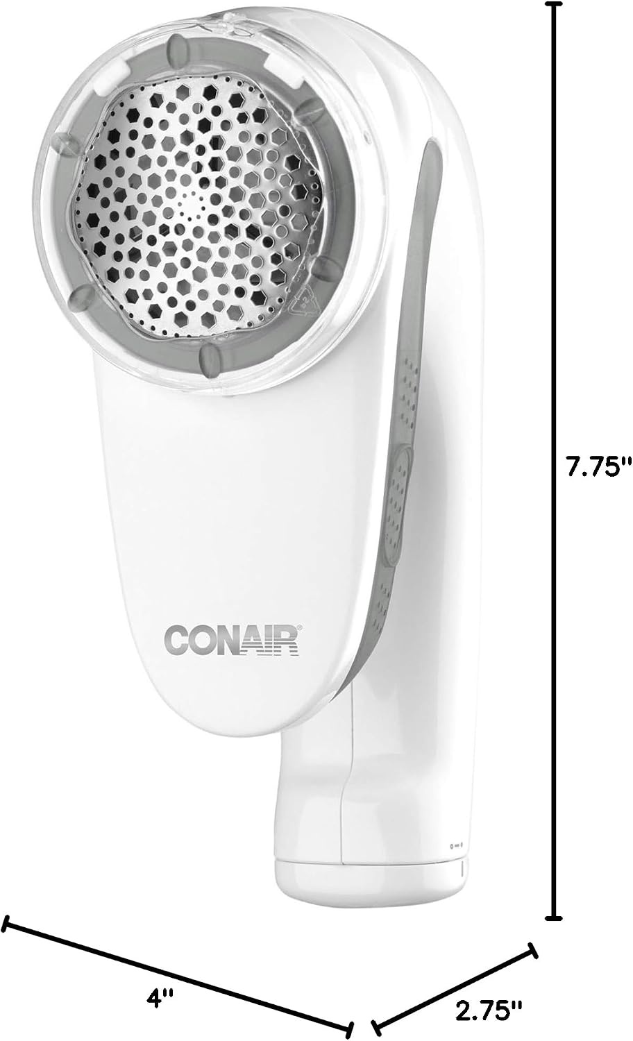 image:imageConair Fabric Shaver and Lint Remover Rechargeable Portable Clothes Shaver with 3 Settings Fuzz Remover for Sweaters Clothing and Furniture Large 2Inch Shaving Head WhitePack of 6