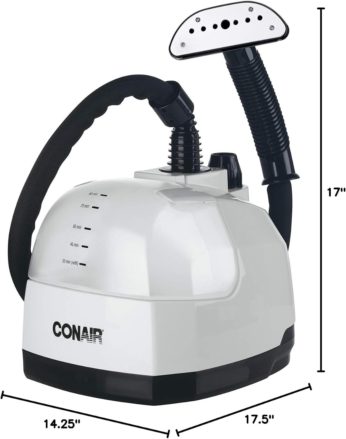 image:imageConair Full Size Garment Steamer for Clothes CompleteSteam 1500WGrey