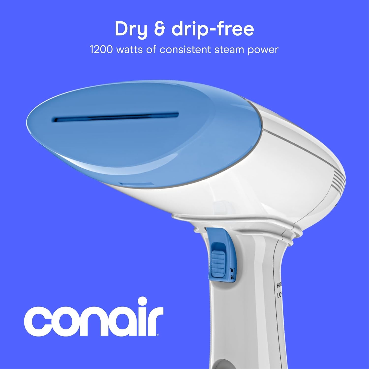 image:imageConair Handheld Garment Steamer for Clothes ExtremeSteam 1200W Portable Handheld DesignWhiteLight GreenWhite Blue