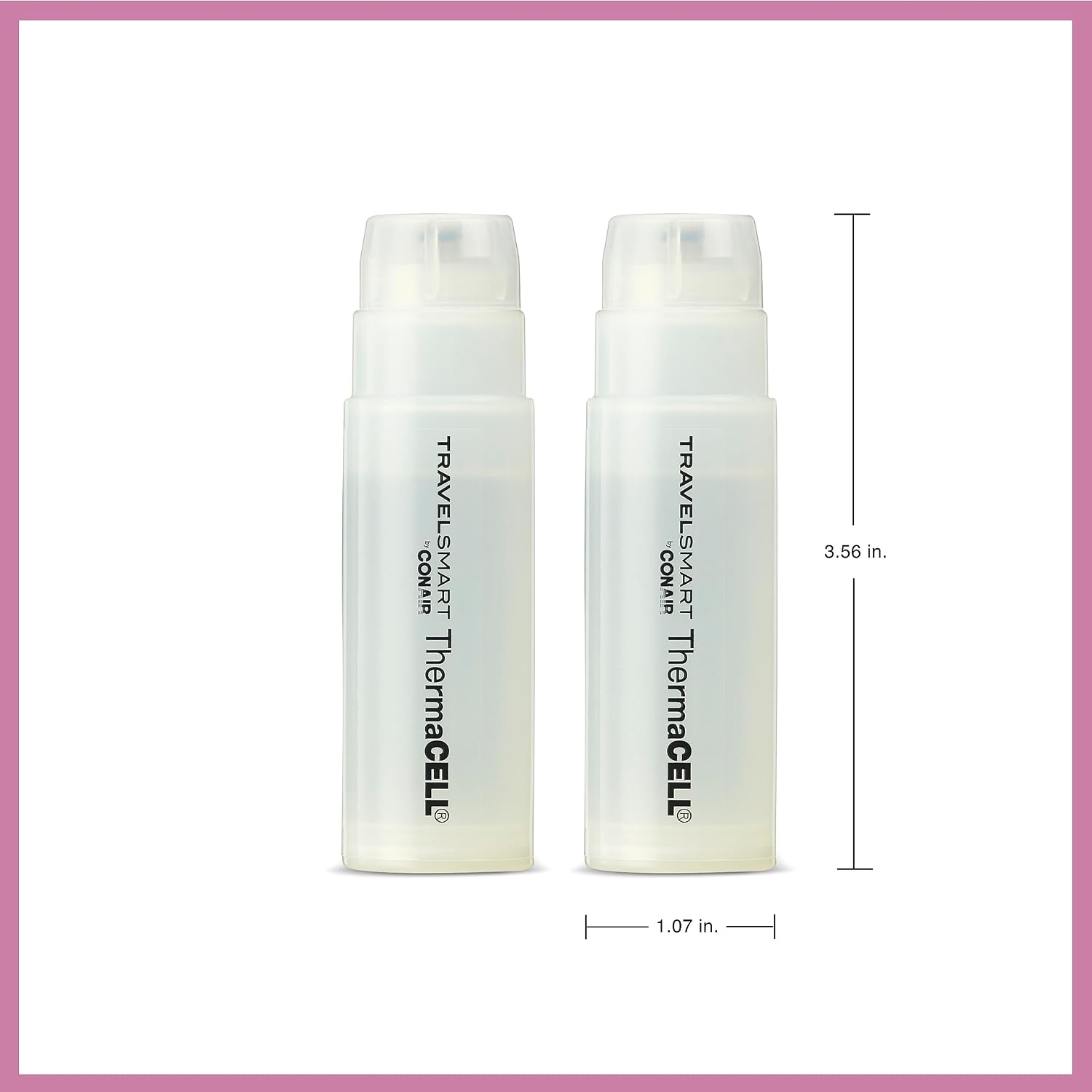 image:imageConair Thermacell Refills 34Curling Iron 2Pack Replacements Cartridges by Travel SmartWhite