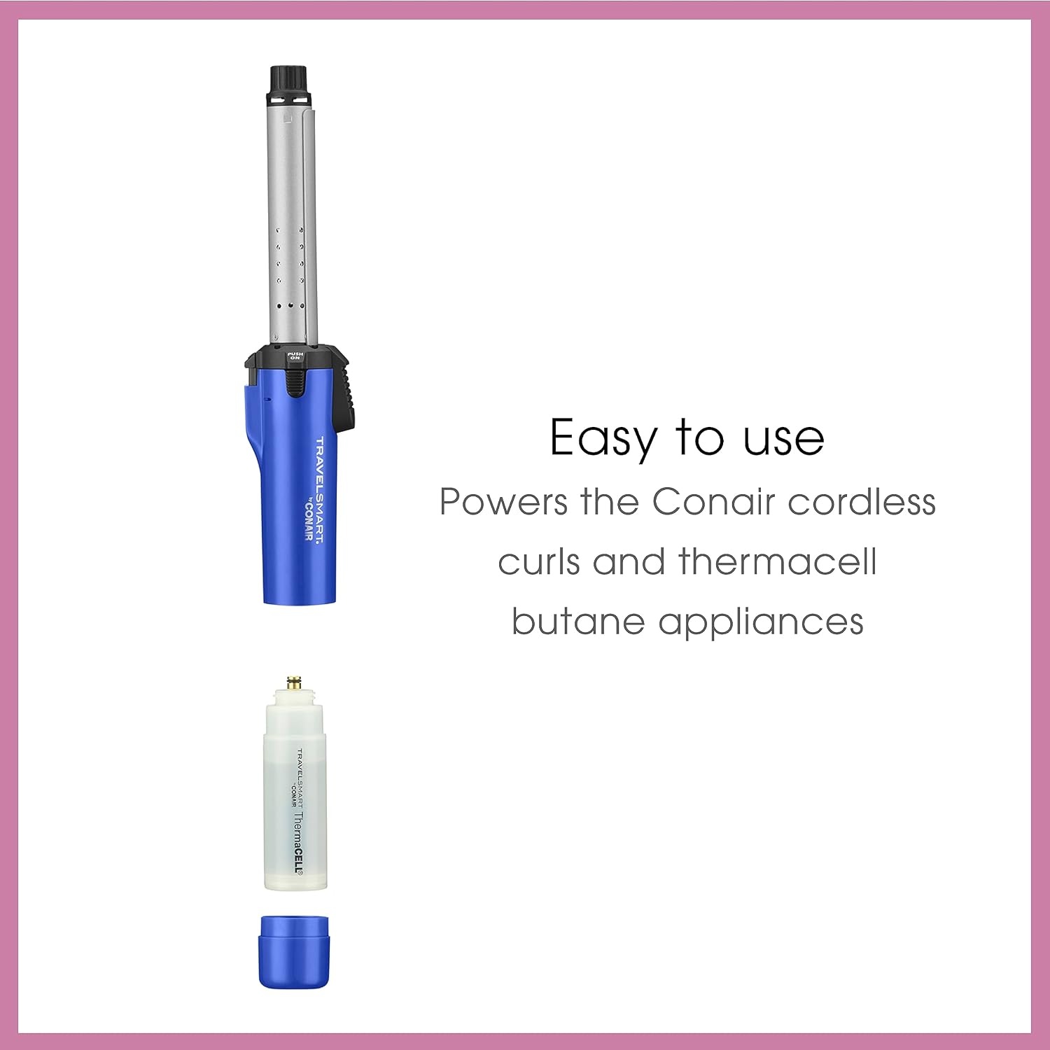 image:imageConair Thermacell Refills 34Curling Iron 2Pack Replacements Cartridges by Travel SmartWhite