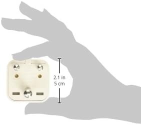 image:imageConair Travel Grounded Plug Adapter Universal Plug Adapters for Worldwide Travel by Travel Smart North America South America Japan amp CaribbeanIndia Hong Kong Parts of South Africa Singapore Large