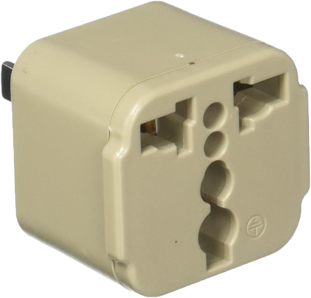 image:imageConair Travel Grounded Plug Adapter Universal Plug Adapters for Worldwide Travel by Travel Smart North America South America Japan amp CaribbeanNorth America South America Japan Caribbean