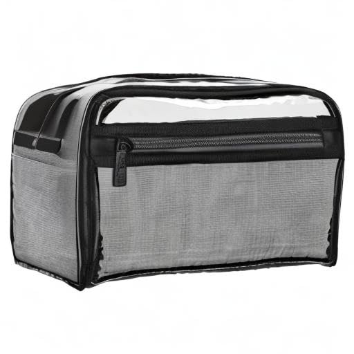 image:imageConair Travel Toiletry Bag for Women and Men Clear Bag by Travel SmartPack of 1