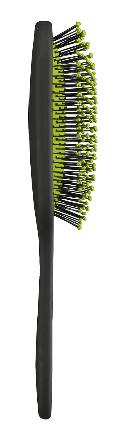 image:imageThe Knot Dr hair brush by Conair Detangling hair brush Removes Knots and Tangles in wet or dry Hair hair brushes for women PinkGreen