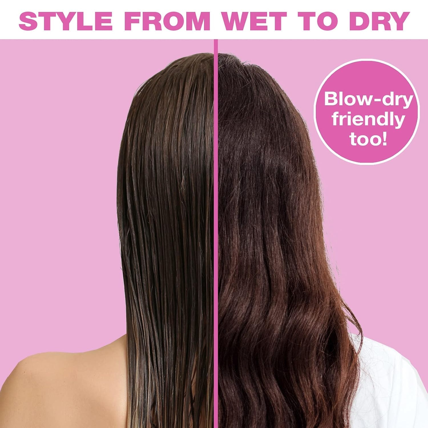 image:imageThe Knot Dr hair brush by Conair Detangling hair brush Travel Brush wet brush Removes Knots and Tangles in wet or dry hair PinkPink Mini