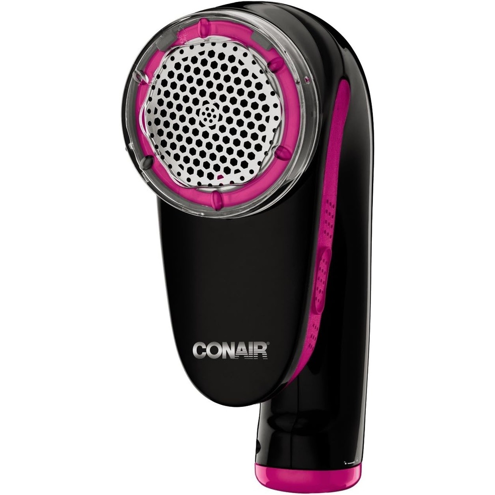 image:imageConair Fabric Defuzzer Shaver Battery Operated Black Lime GreenBlack Pink