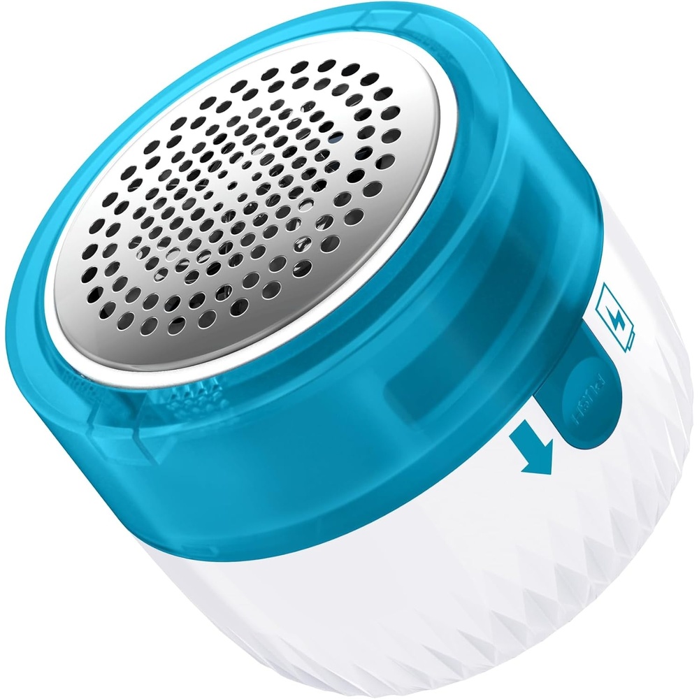 image:imageConair Fabric Shaver Lint Remover  ExtraLarge 225in Shaving Surface Depills Fabric for All Fabrics BlueWhite CLS8