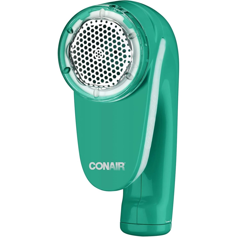 image:imageConair Fabric Shaver and Lint Remover Battery Operated Portable Fabric Shaver Green CLS1GX