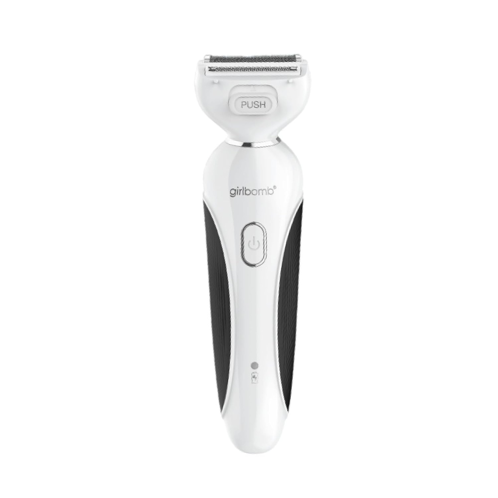 image:imageConair Girlbomb AllinOne Shave amp Trim System Foil Shaver and DualBlade Face amp Eyebrow Trimmer Bikini Trimmer for Women Gentle Hair Removal LithiumIon Rechargeable with USB Charging Cord White