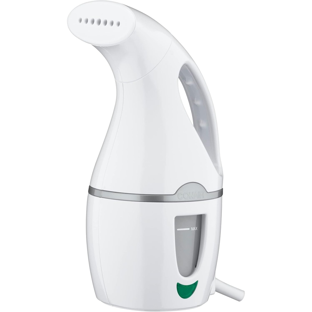 image:imageConair Handheld Travel Garment Steamer for Clothes CompleteSteam 1100W For Home Office and TravelBlackAll White