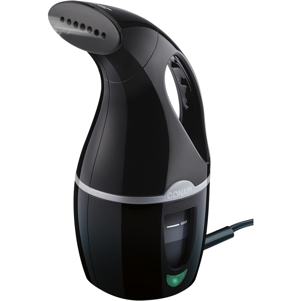 image:imageConair Handheld Travel Garment Steamer for Clothes CompleteSteam 1100W For Home Office and TravelBlackBlack