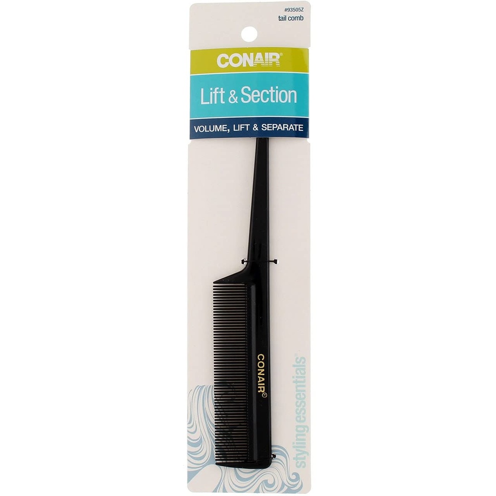 image:imageConair Styling Essentials Tail Comb for Sectioning and Styling 6 per case