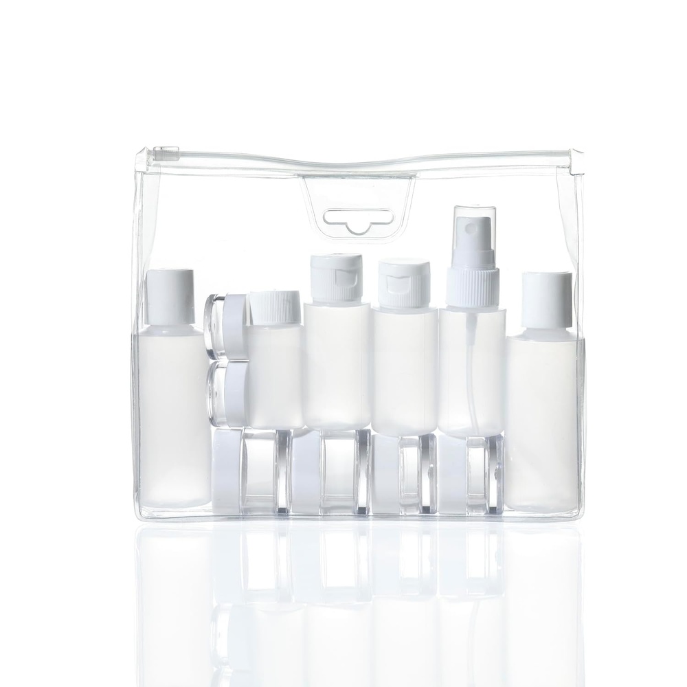 image:imageConair Travel Toiletry Bag for Women and Men Clear Bag by Travel Smart13 Piece Set