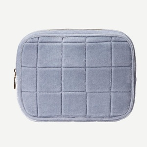 Conair 5 Piece Toiletry and Cosmetic Bag Set Under $30, Includes 1 Large Weekender Bag and 4 Organizer Bags in Blue Swirl Prints (Pack of 2)(Frosty Blue)