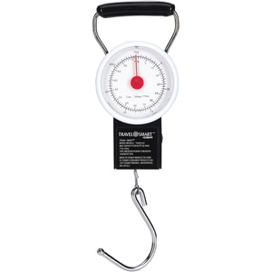 Conair 77 lbs Luggage Scale with Tape Measure for Travel, Baggage Scale by Travel Smart