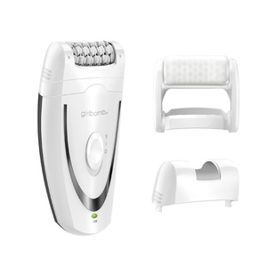 Conair Full Body Epilator & Hair Removal for Women, Cordless/Rechargeable, Perfect for Total Body(Epilator with Ice Roller and Sensitive Skin Attachment)