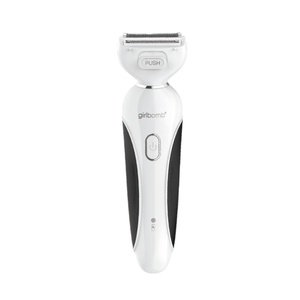 Conair Girlbomb All-in-One Shave & Trim System, Foil Shaver and Dual-Blade Face & Eyebrow Trimmer, Bikini Trimmer for Women, Gentle Hair Removal, Lithium-Ion Rechargeable with USB Charging Cord, White