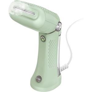 Conair Handheld Garment Steamer for Clothes – Power Steam: Small Size, Big Power – Great for Home, Office, or Travel with Dual Voltage for Worldwide Use, Blue(Mint Green)