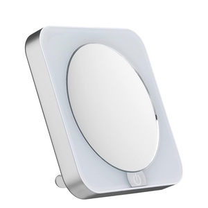 Conair Lighted Makeup Mirror for Phone, Selfie Ring Light and Vanity Mirror, Battery Operated, White(1.8″L x 4.4″W)