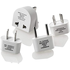 Conair Travel Plug Adapters, Universal Plug Adapters for Worldwide Travel by Travel Smart