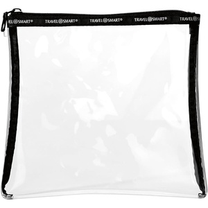 Conair Travel Toiletry Bag for Women and Men, Quart Sized Clear Bag by Travel Smart(Pack of 1)