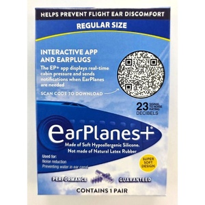 EarPlanes (Childrens/Adult Small- 1 pair/package)