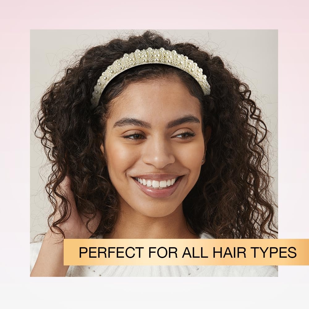 image:imageCONAIR Scunci Pearl Headband ideal for all occasions fashionable and trendy nonslip head band hair accessories for women holiday headwear stocking stuffers gifts for her IvoryIvory