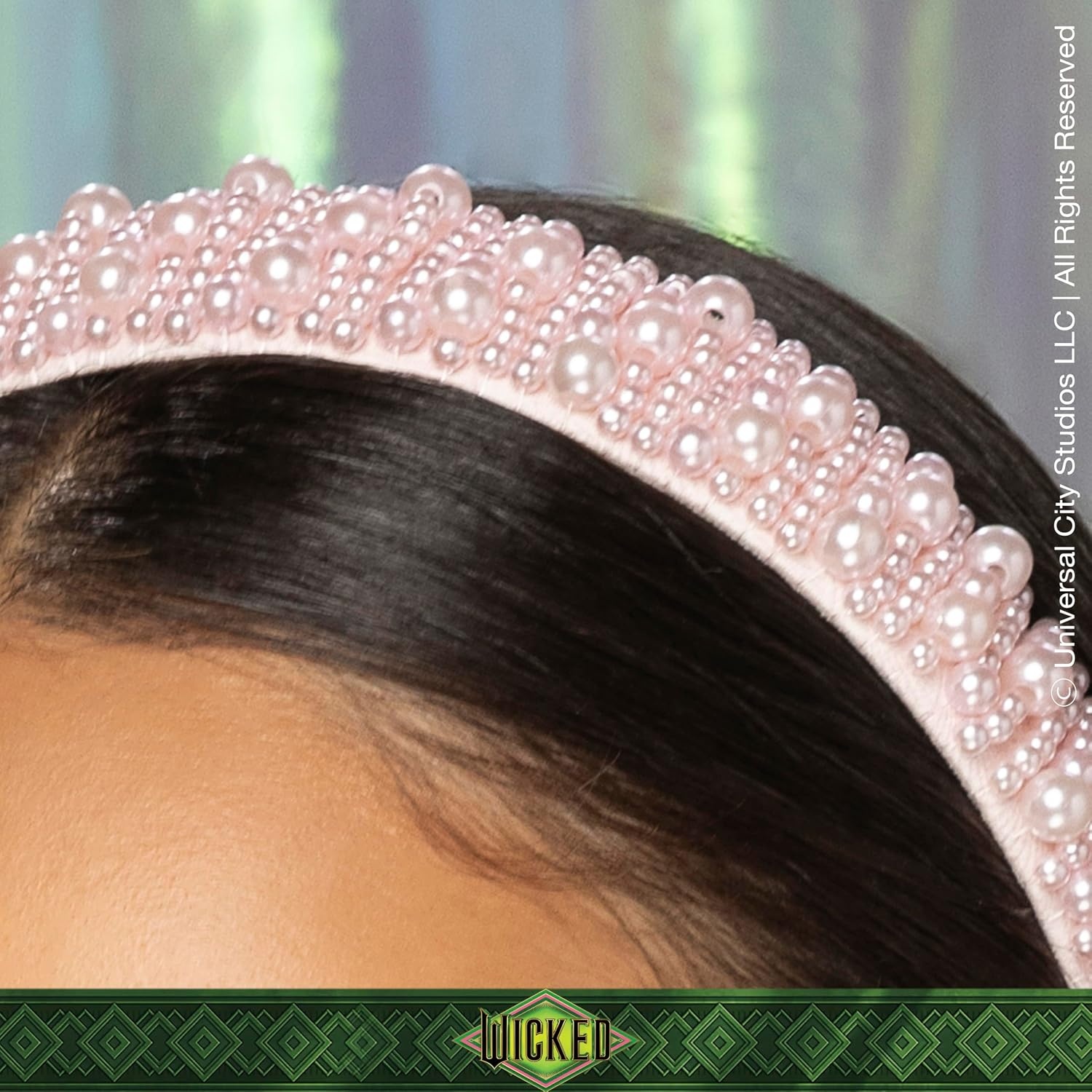 image:imageCONAIR Scunci Pearl Headband ideal for all occasions fashionable and trendy nonslip head band hair accessories for women holiday headwear stocking stuffers gifts for her IvoryGlinda Pink 1
