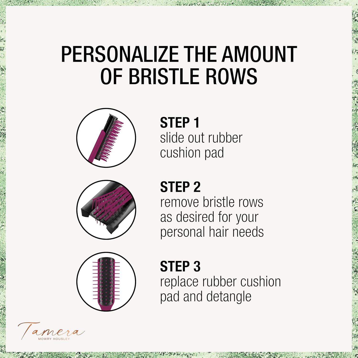 image:imageCONAIR x Tamera Mowry Collection Satin Swirl Print Hair Bonnet with bonus Curl Definition Brush Nylon Bristle hairbrush curl smoothing hair brush features removable bristles tie hair capPurplePinkBlue Swirl Bonnet Brush