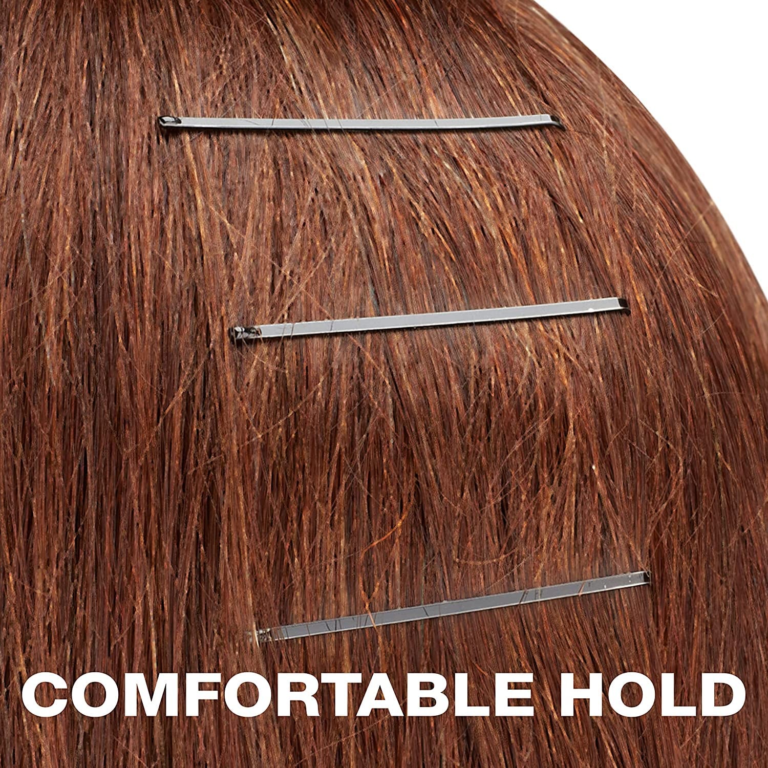 image:imageConair Bobby Hair Pins Black Bobby Pins in Storage Tub 500 PackBlack