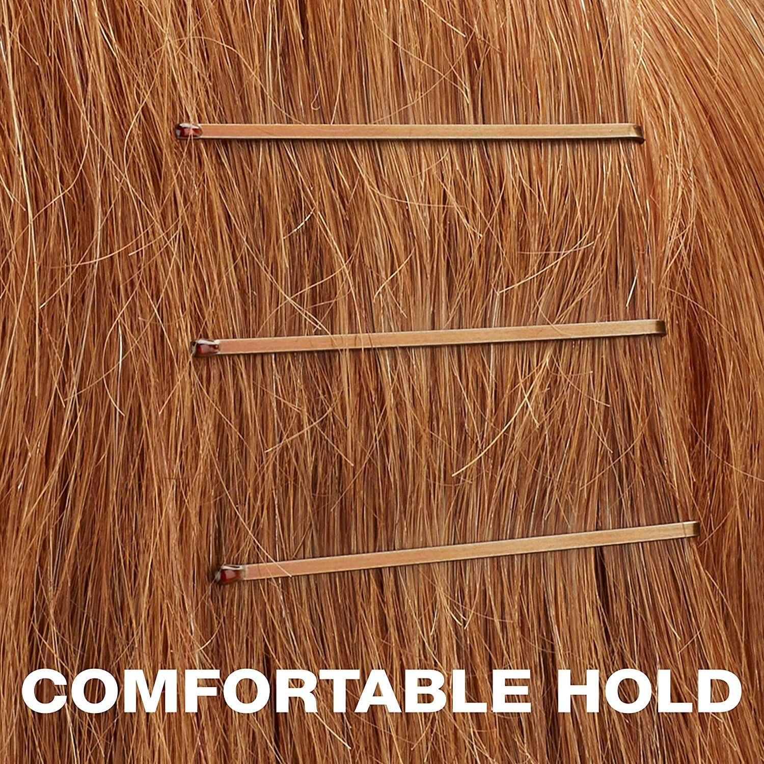 image:imageConair Bobby Hair Pins Brown Bobby Pins in Storage Tub 500 PackBrown