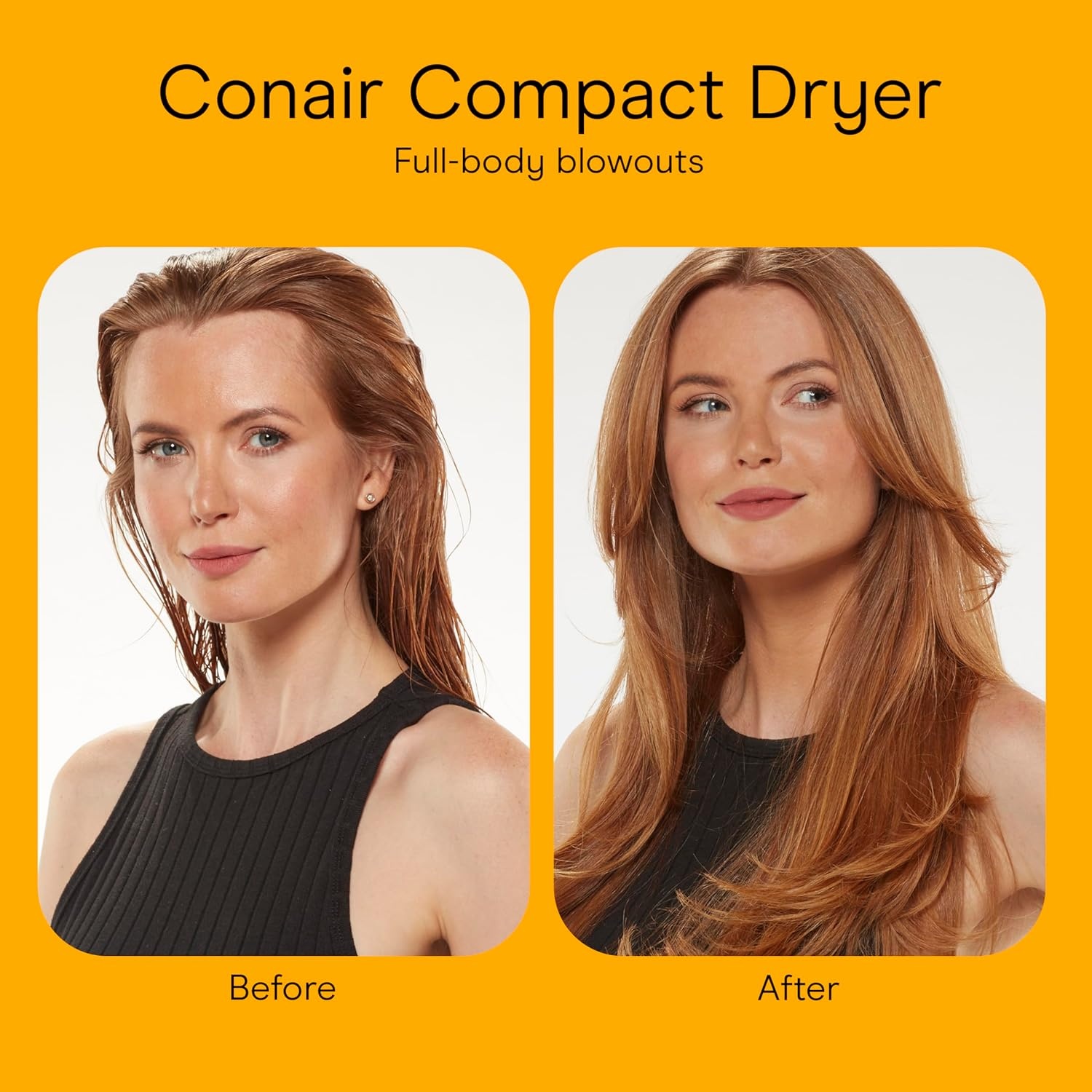 image:imageConair Compact Hair Dryer Travel Blow Dryer Folding Hair Dryers for Women 1875W Travel Hair Dryer Lightweight Hairdryer Dual Voltage Hair Dryer for World Travel 2 Heat2 Speed Cool Shot Grey1 Count Pack of 1