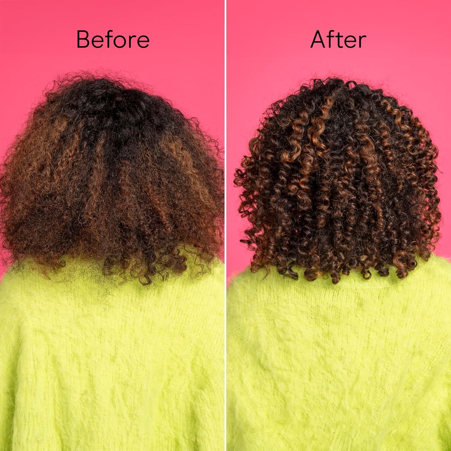 image:imageConair Curl Define Pro Mini Detangler Brush for Loose Curls DualVent Design Curl Defining Brush with Continuous Grooves Mixed Bristles for FrizzFree Detangling Smoothing and Definition PurplePink