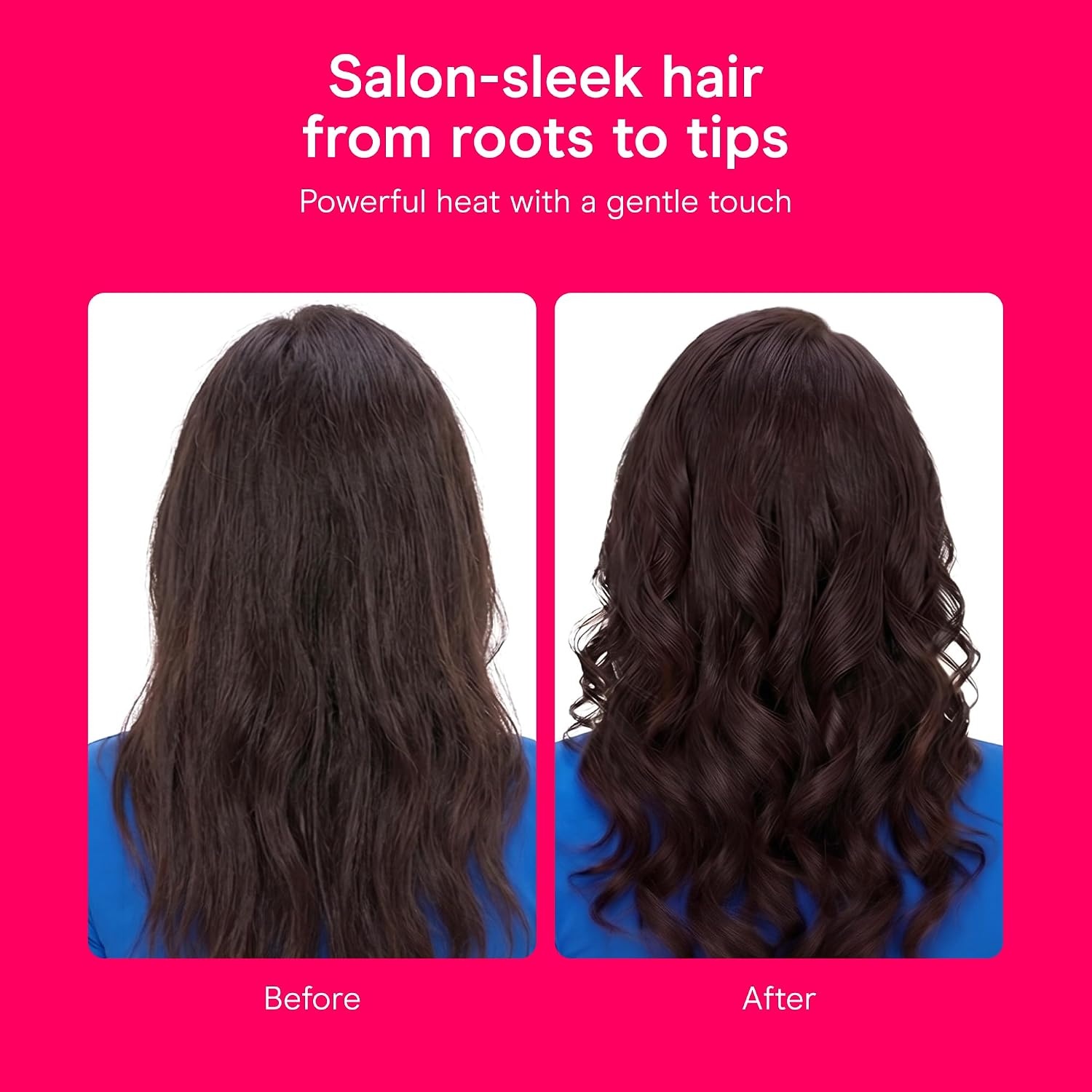 image:imageConair Double Ceramic 1In ClampFree Curling Wand Clampfree double 1in ceramic wand styles creasefree beachy waves on short to long hair WhiteRose Gold CD705L13WhiteRose Gold
