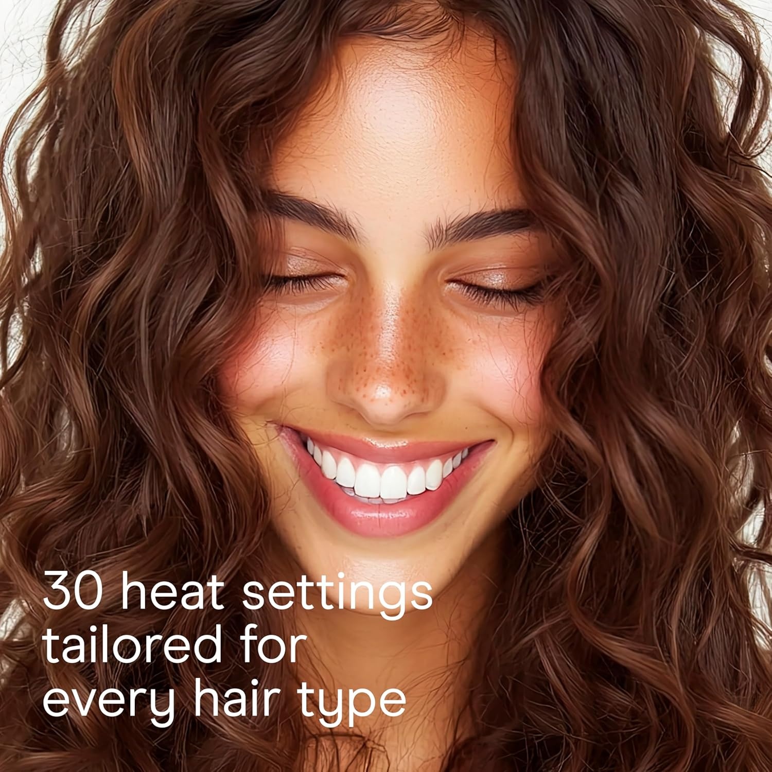 image:imageConair Double Ceramic 1In ClampFree Curling Wand Clampfree double 1in ceramic wand styles creasefree beachy waves on short to long hair WhiteRose Gold CD705L13White