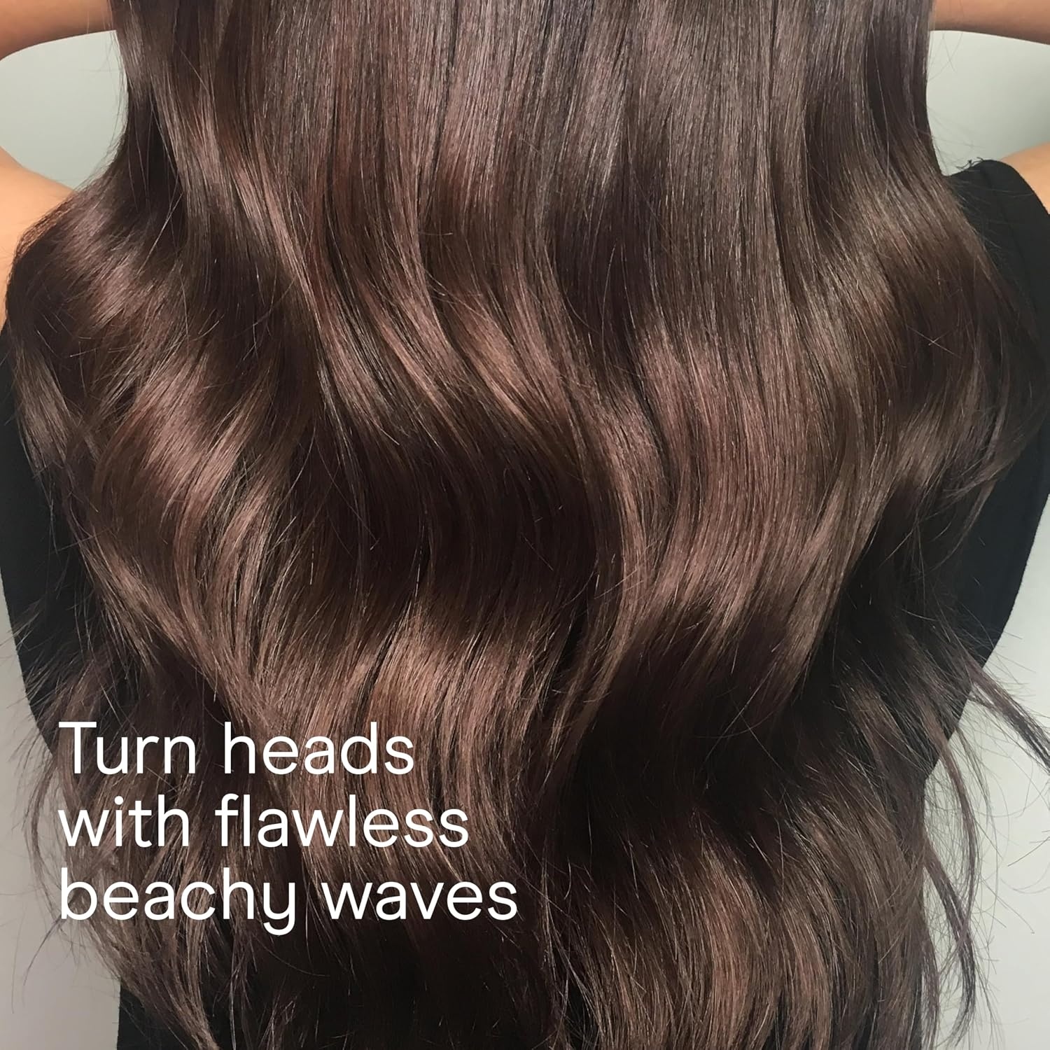 image:imageConair Double Ceramic 1In ClampFree Curling Wand Clampfree double 1in ceramic wand styles creasefree beachy waves on short to long hair WhiteRose Gold CD705L13White
