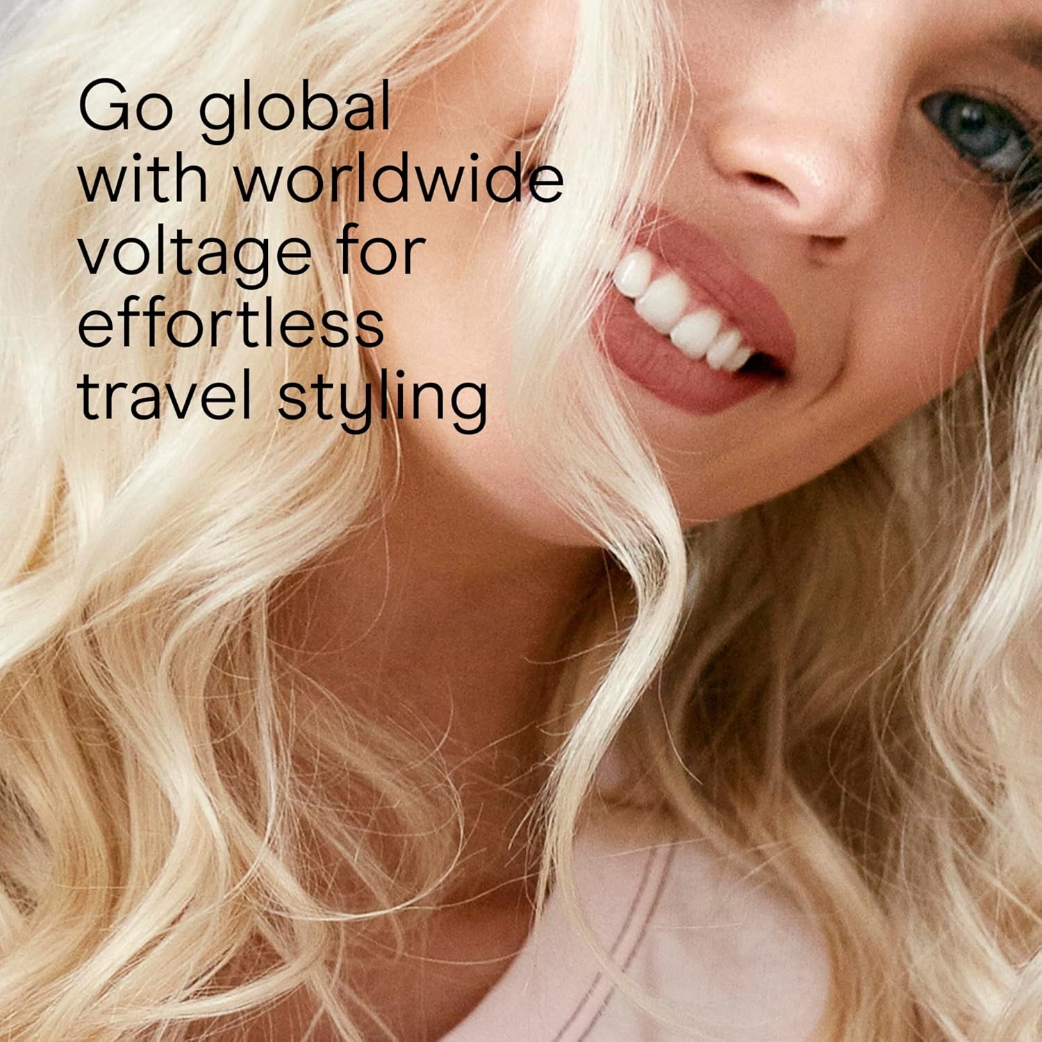 image:imageConair Double Ceramic 1In ClampFree Curling Wand Clampfree double 1in ceramic wand styles creasefree beachy waves on short to long hair WhiteRose Gold CD705L13White