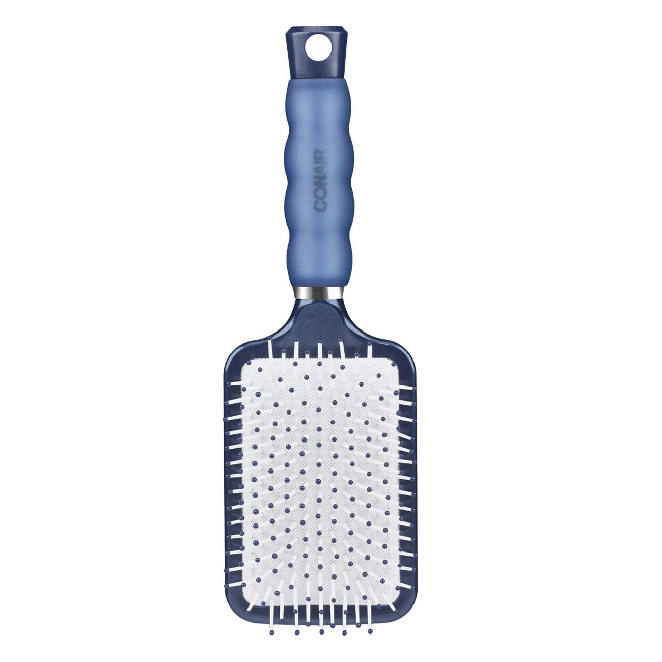 image:imageConair Gel Grips Paddle Brush Size B Pink amp White 1 Count