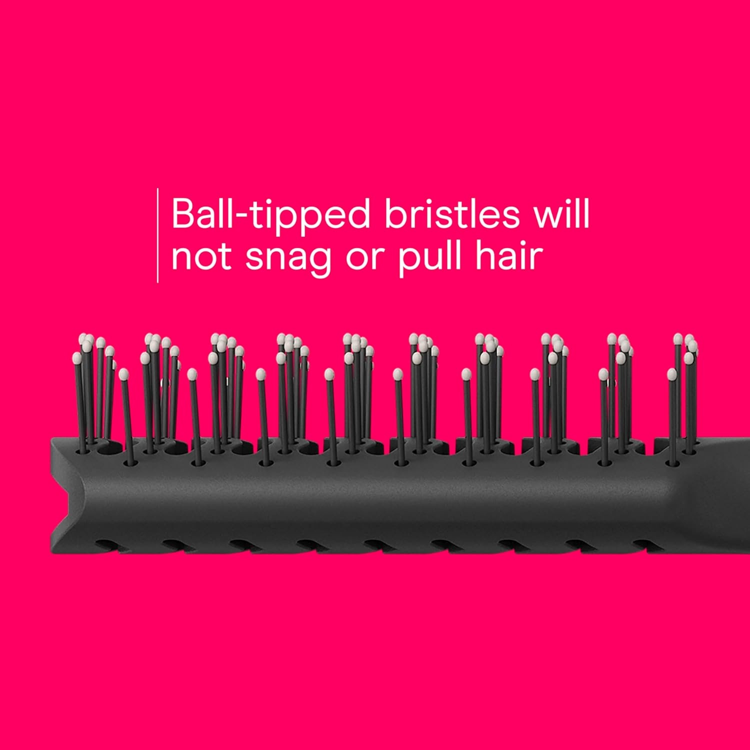 image:imageConair Grip amp Lift Vent Hairbrush FullSize and MidSize Brush Set Nylon Bristle Hair Brushes for Blowout Styling Value Pack Color May Vary
