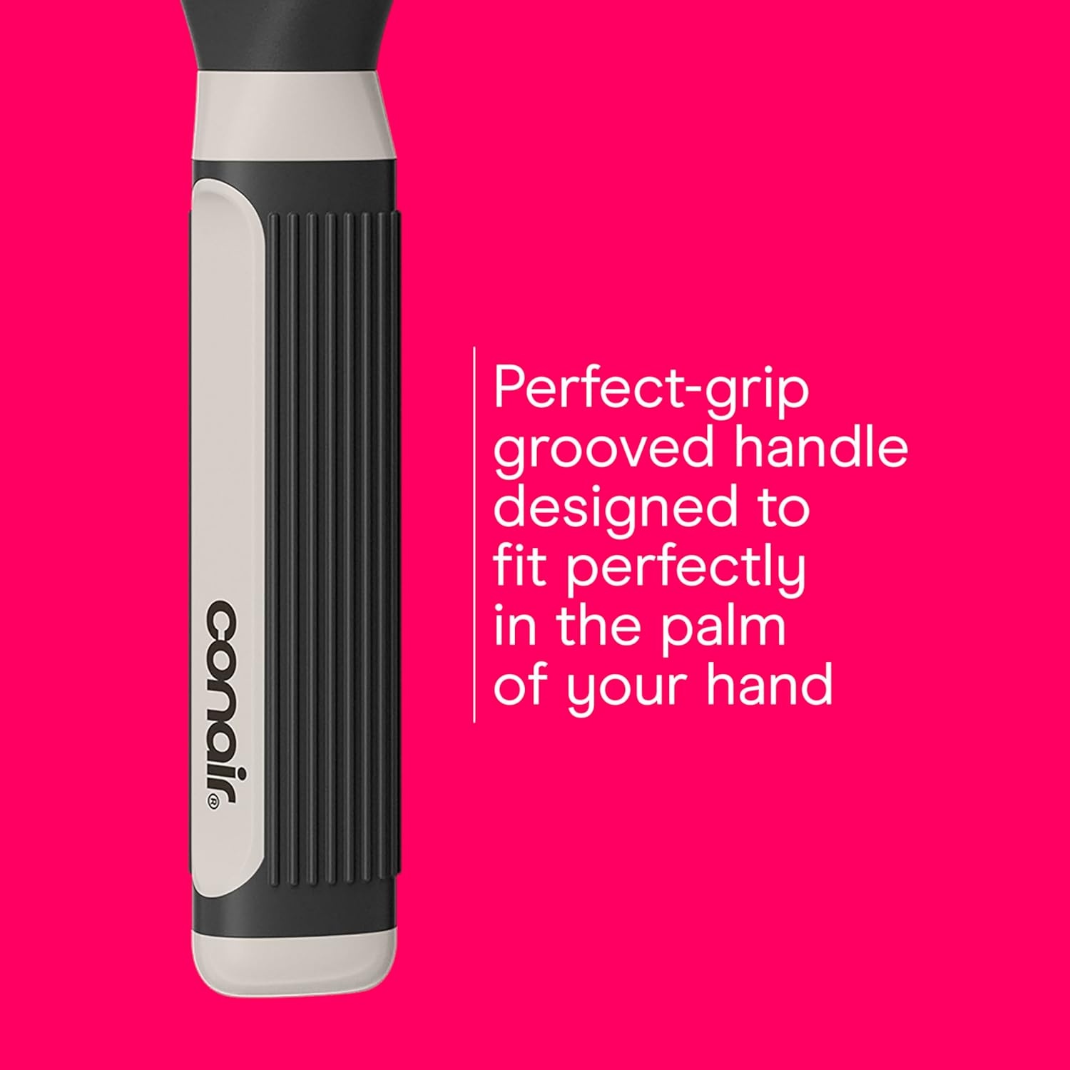 image:imageConair Grip amp Lift Vent Hairbrush FullSize and MidSize Brush Set Nylon Bristle Hair Brushes for Blowout Styling Value Pack Color May Vary