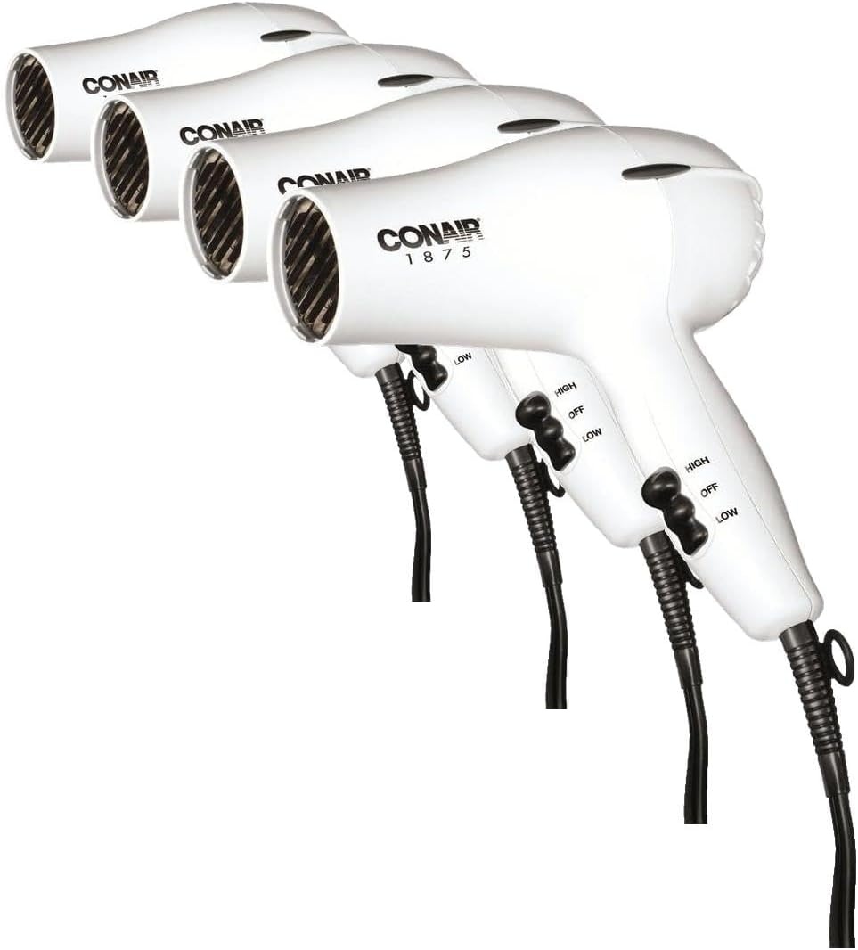 image:imageConair Hair Dryer 1875W MidSize Blow Dryer WhiteWhite