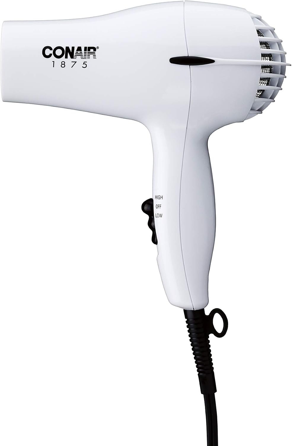 image:imageConair Hair Dryer 1875W MidSize Blow Dryer WhiteWhite